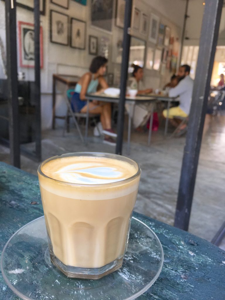 Tulum Art Club latte